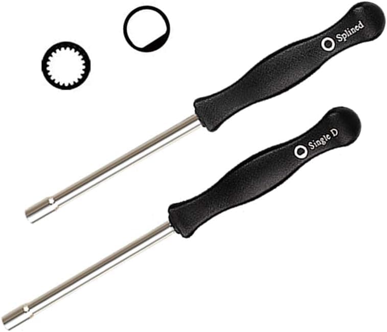 HUZTL Carburetor Adjustment Tool (21-Teeth Splined + Single D) Carburator Adjusting Kit for 2-Cycle Small Engine Poulan Husqvarna Stihl Homelite Weed Eater Craftman Echo Trimmer Blower