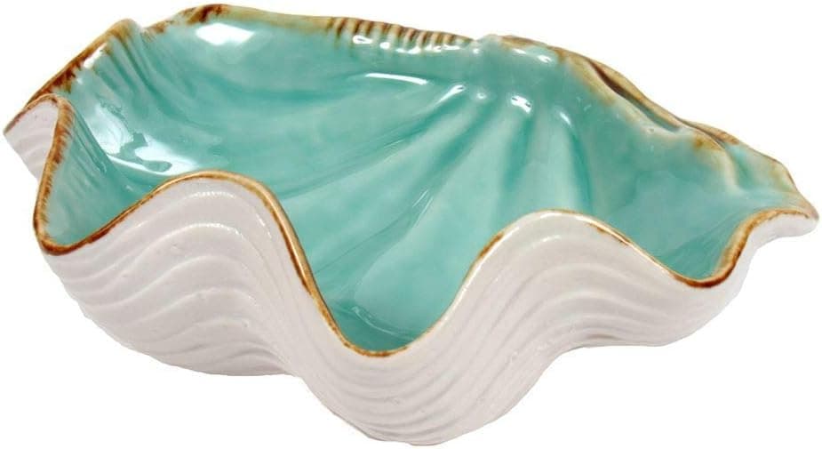 DEI Scallop Serving Bowl, 10"w, Mulitcolor