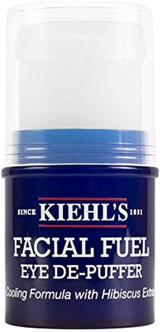 Kiehl's Facial Fuel Eye De-Puffer for Men, 0.17 Ounce