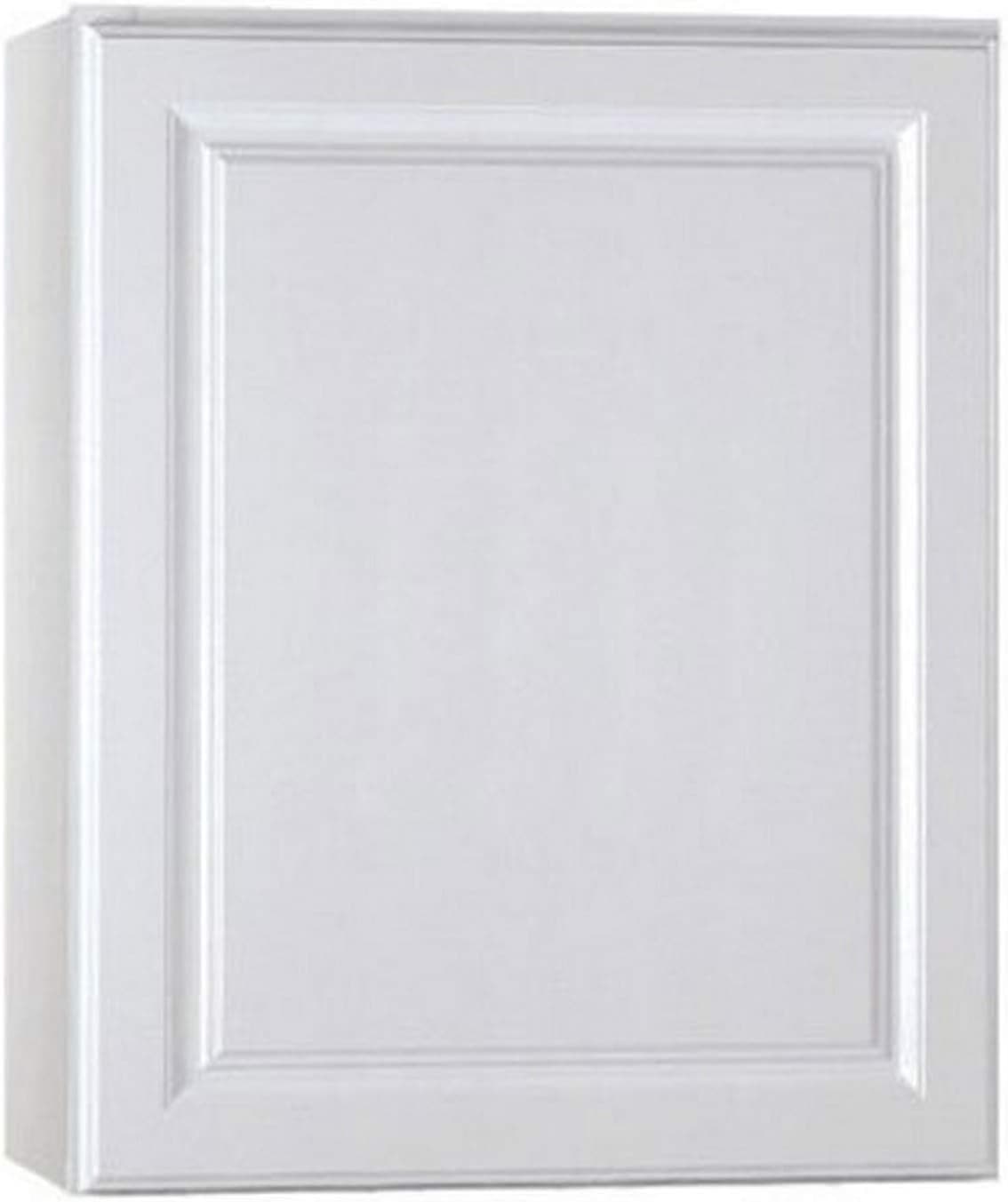 Rsi Home Products Sales 24" W X 30" H X 12" D White Finish Assembled Wall Cabinet