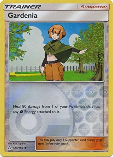 Gardenia - 124/156 - Uncommon - Reverse Holo - Sun & Moon: Ultra Prism