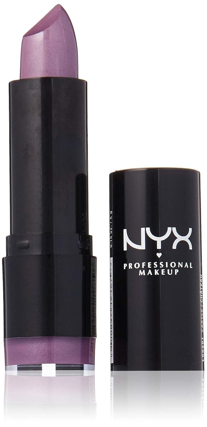 NYX PROFESSIONAL MAKEUP Extra Creamy Round Lipstick, Castle, 0.14 Ounce