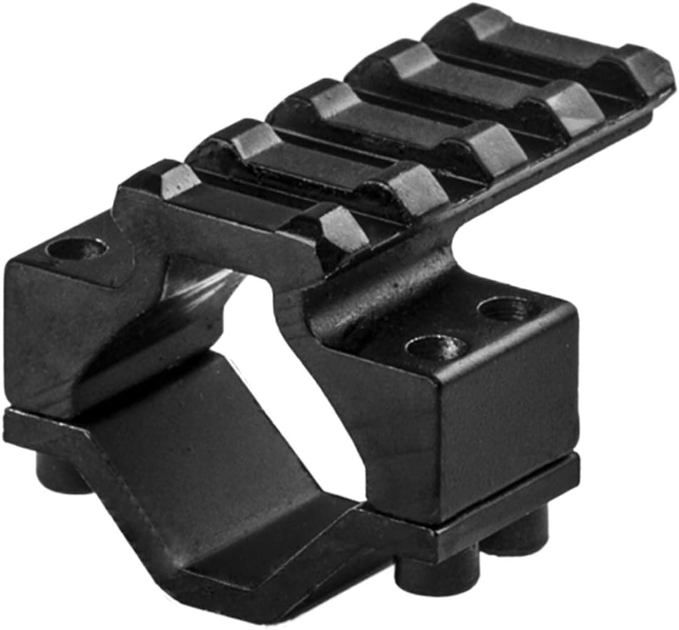 Lion Gears BridgeMount Tactical Shotgun Cantilever Barrel Mount w/ 4 Slots Picatinny Rails for 12ga Shotgun, 1.75" Long, BMR0425EX