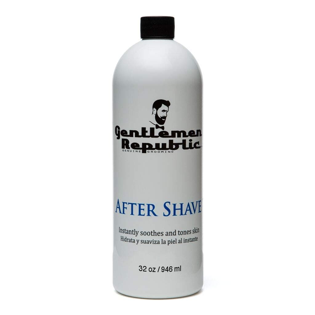 Gentlemen Republic 32oz After Shave - Refreshing and Hydrating Formula with Irritation Protection, 100% Alcohol-Free, Made in the USA