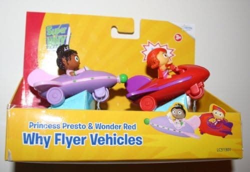 Super Why Vehicles Princess Presto and Wonder Red
