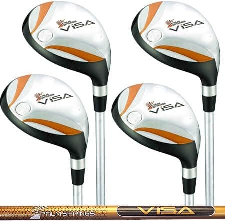 Palm Springs Golf Men's Right Hand Clubs Visa 2-3-4-5 Hybrid Set