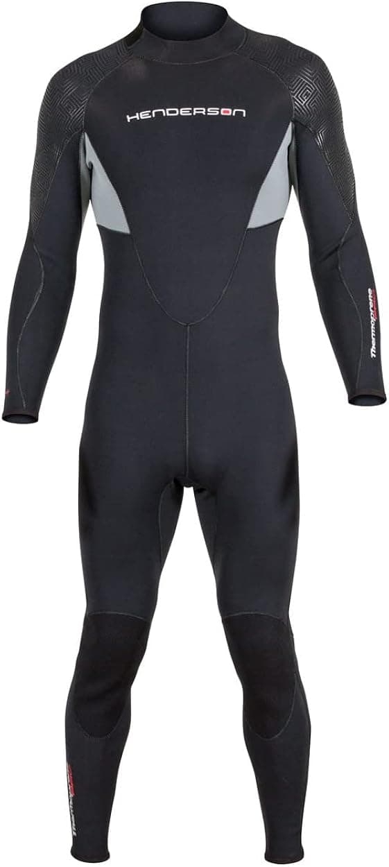 Henderson Men's Thermoprene Pro Wetsuit 3mm Back Zip Fullsuit Black