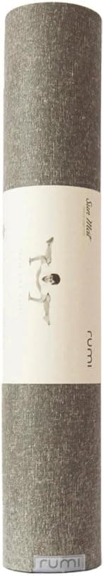 Rumi - Natural Yoga Mats - Sun Yoga Mat - 24 inches x 71 inches x 4.3 mm - Non Slip, Thick, Durable, Natural Rubber (Good for Gym, Workout & Fitness Too)