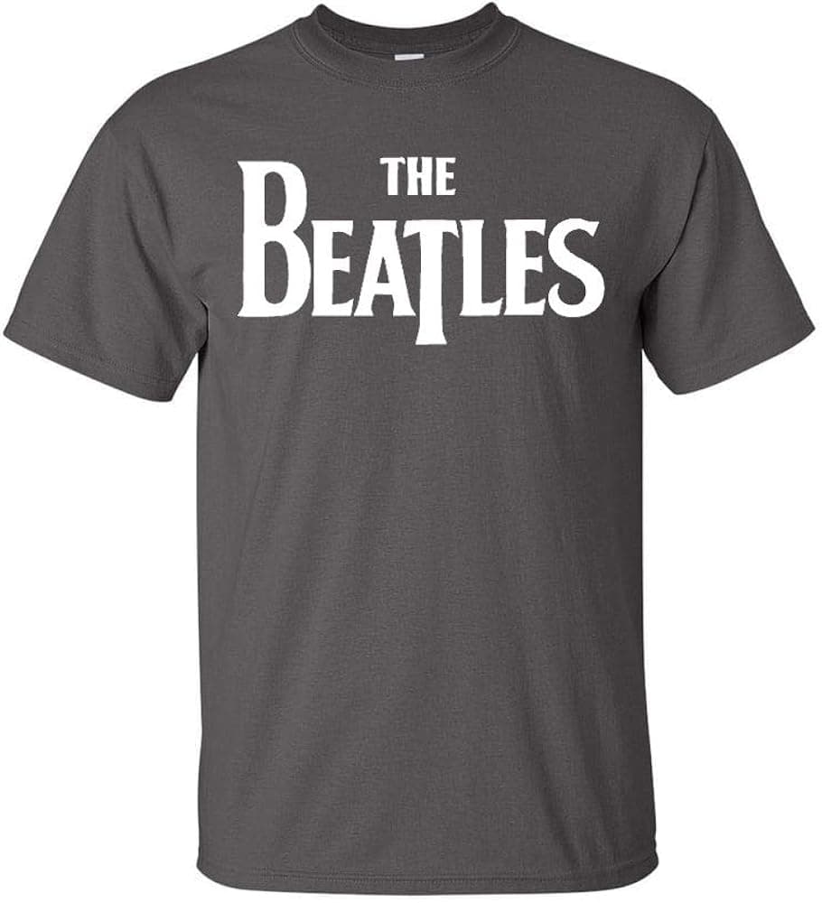 The Beatles T-Shirt Official Classic Rock Band Logo Tee