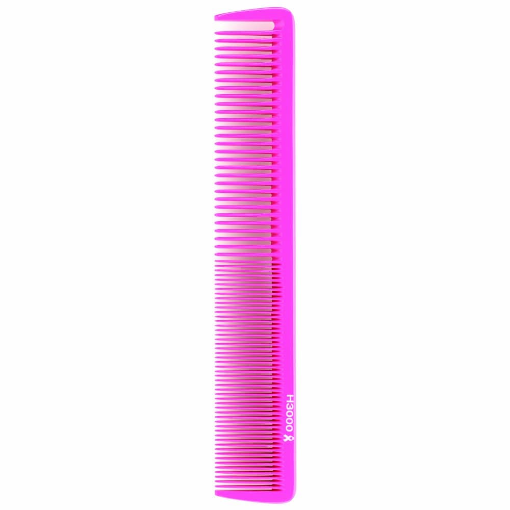 HAIRART H3000 Cutting & Styling Ceramic Carbon Comb Pink H30010