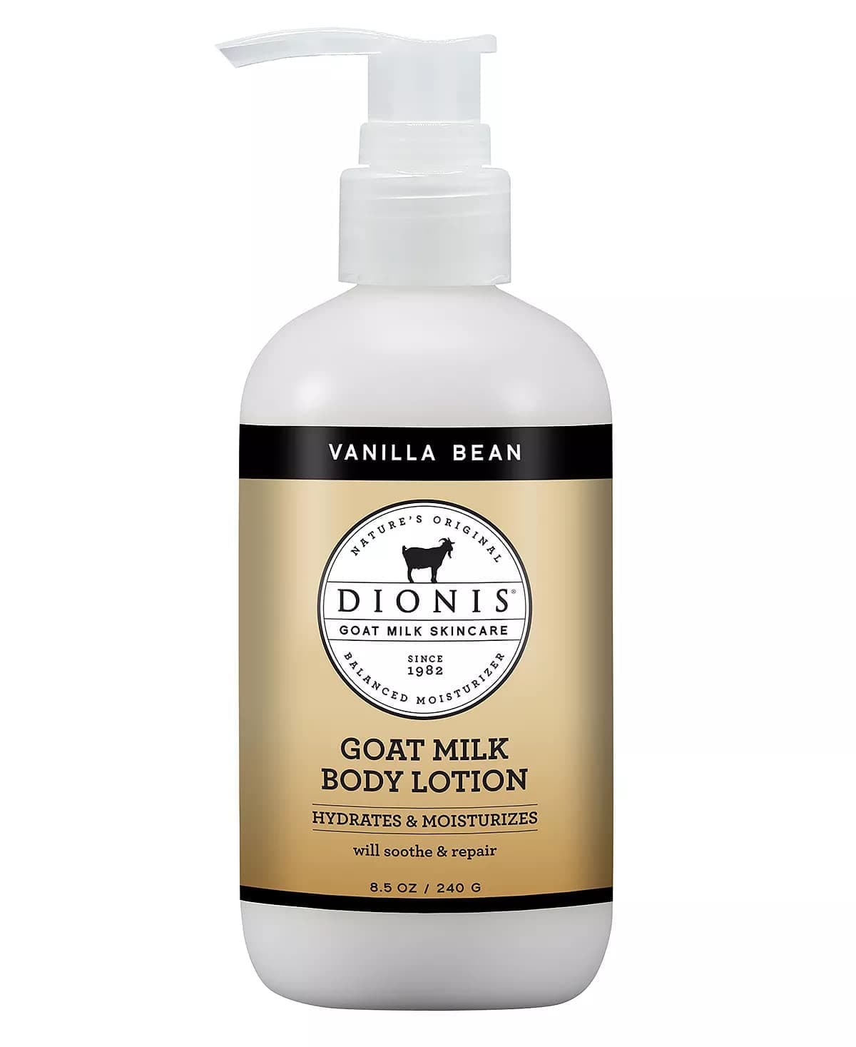Dionis Goat Milk Skincare Lotion (Vanilla Bean, 8.5 oz)