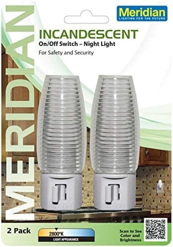 Meridian Electric 10313 Incandescent Switch (2 Pack)