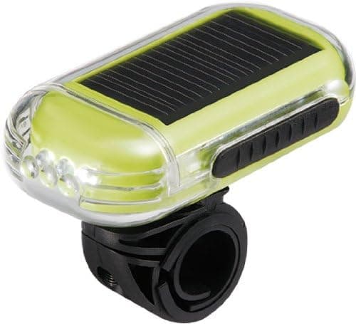 Owleye Front bike light Solar Power 3-LED front green