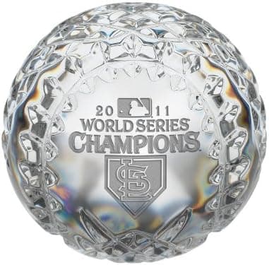 Waterford Crystal Collectibles 2011 World Series St. Louis Cardinals Baseball