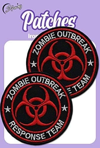 STRAVEG Premium Iron-on Embroidery Decorative Sew-on Patches Appliqué for Backpack Jeans Jackets Shirts Garments S-96