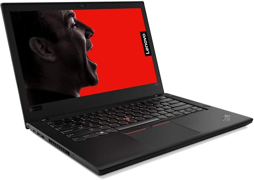 2019 Lenovo ThinkPad T480 14" HD Business Laptop (Intel 8th Gen Quad-Core i5-8250U, 16GB DDR4 RAM, Toshiba 512GB PCIe NVMe 2242 M.2 SSD) Fingerprint, Thunderbolt 3 Type-C, WiFi, Windows 10 Pro – Black