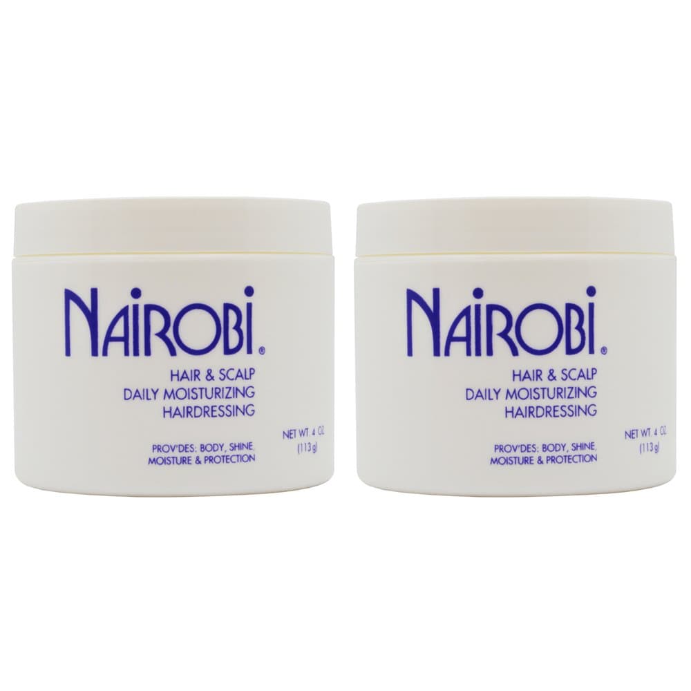 Nairobi Hair & Scalp Daily Moisturizing Hairdressing 4oz "Pack of 2"