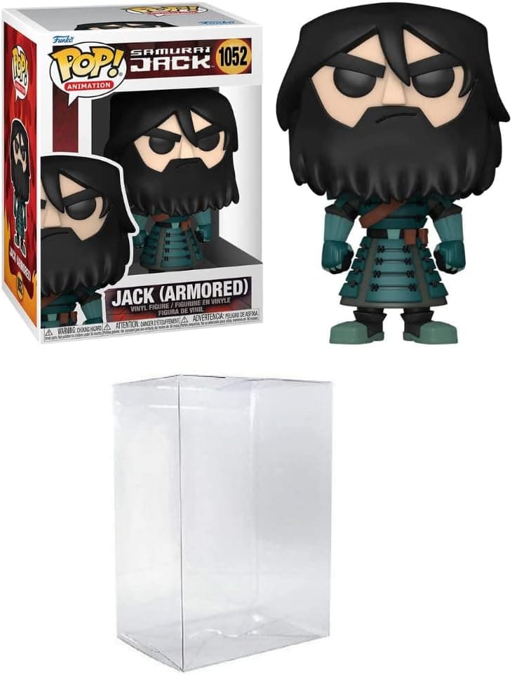 Funko Pop! Animation: Samurai Jack - Armored Jack Bundled with EcoTEK Pop Protector