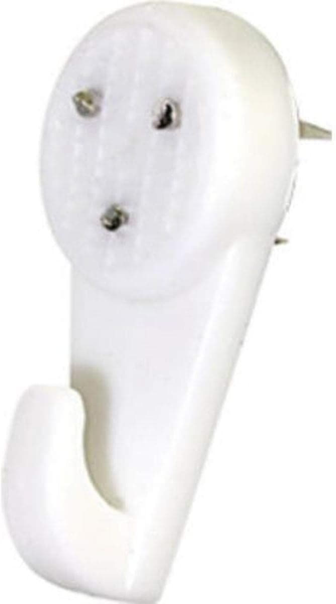 The Hillman Group 121122 Hillman AnchorWire Plastic Coated Hardwall Picture Hook 25 lb. 3 pk, No Size, No Color