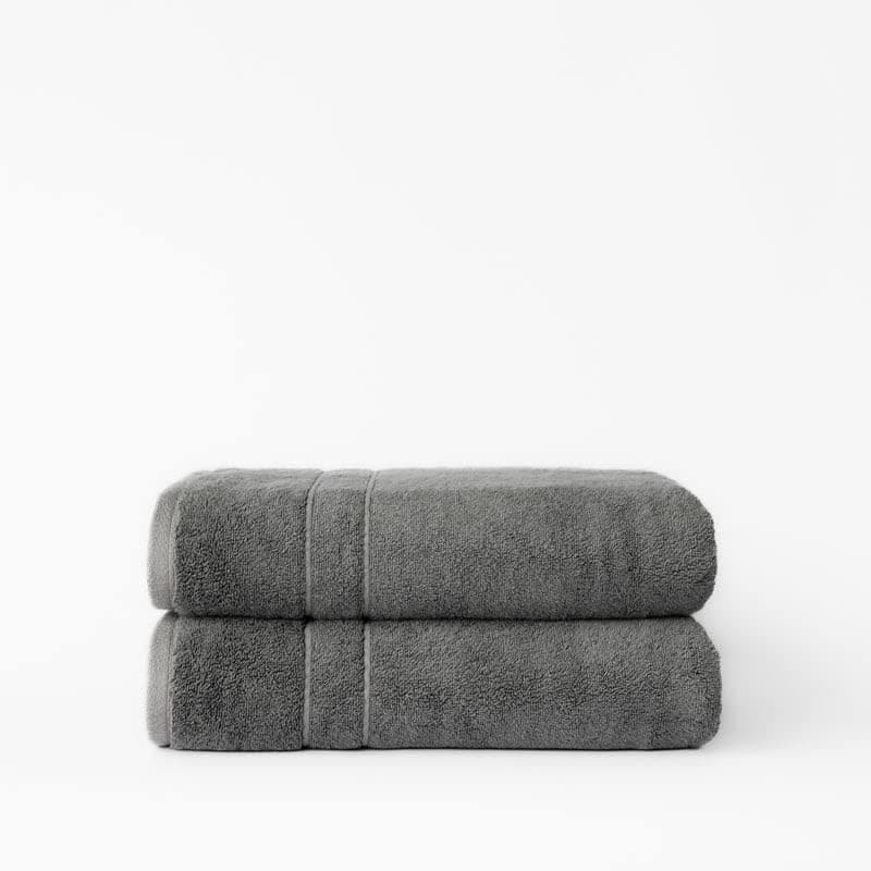 Cozy Earth Charcoal Bath Towels
