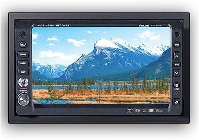 Valor DTS-603W 6.5" Touch Screen LCD In-Dash DVD/CD Receiver