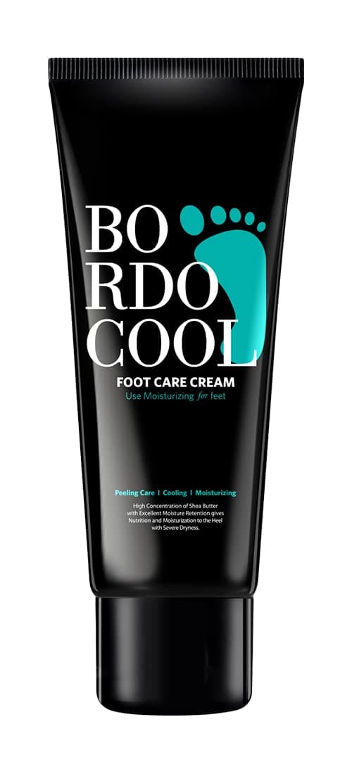 Bordo Mint Cooling Foot Care Cream 2.64oz / 75g Moisturizing & Exfoliating Foot Cream [K-beauty]