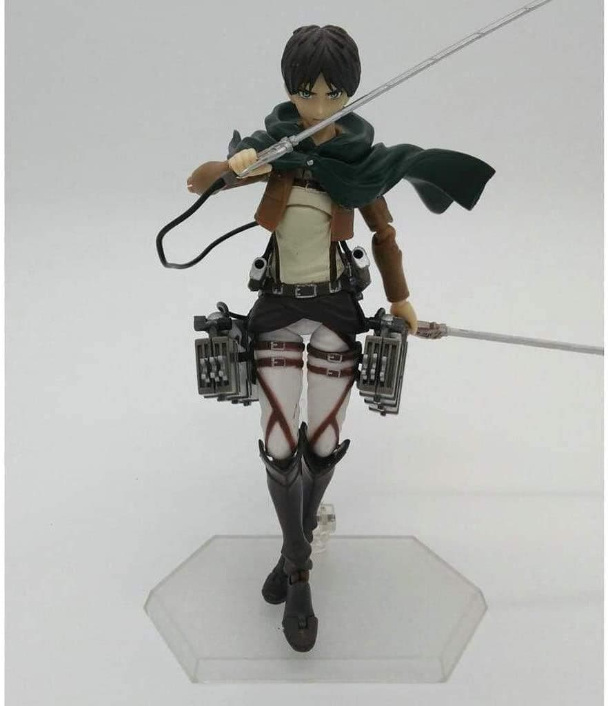Attack On Titan Figure Levi Ackerman Figure Anime Figure Action Toys Figma Attack On Titan (Levi with Box)