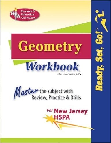 New Jersey HSPA Geometry Workbook (Mathematics Learning and Practice)