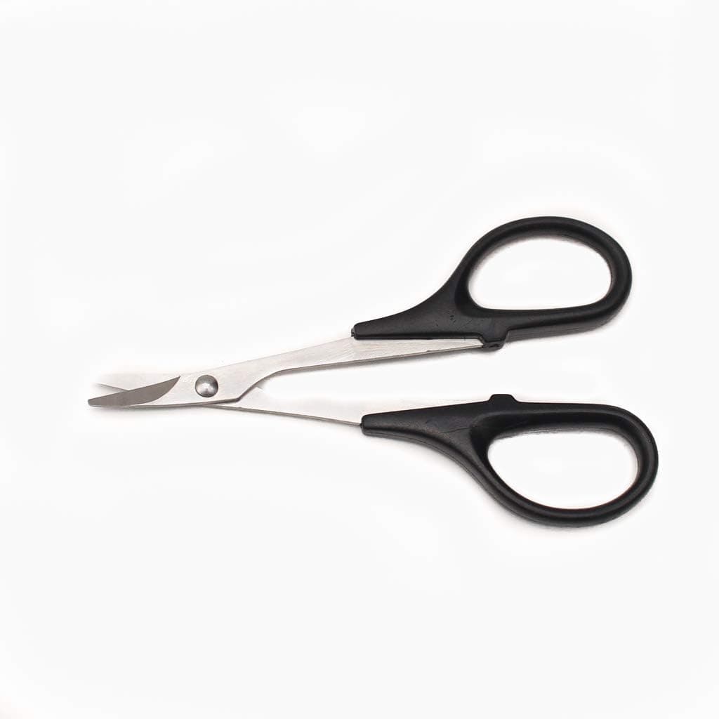 RC Hobby Lexan Shell Body Scissors Curved Tip for Buggy Proline Axial (Silver)