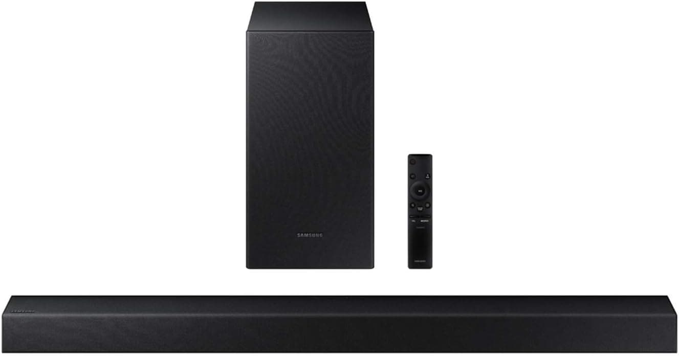 SAMSUNG 170W 2.1ch Soundbar with Wireless Subwoofer - HW-T40M (2020) (Renewed)