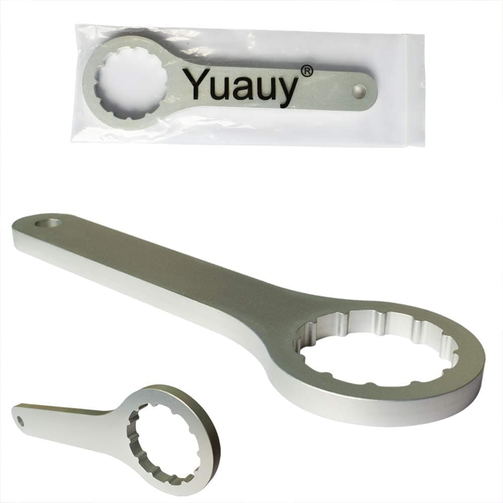 Yuauy Bottom Brackets Spanner Wrench Removal Installation Tool for Bicycle Dub Axle Aluminum Alloy