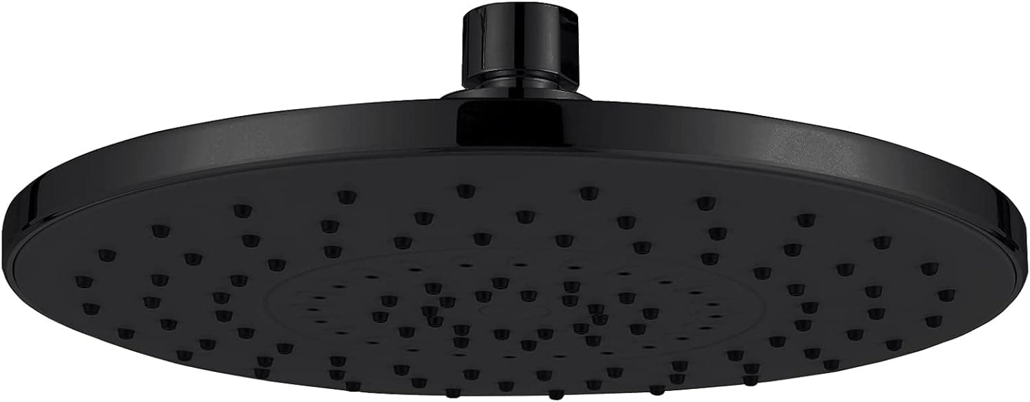Rain Shower Head, Rainfall Shower Head High Pressure Shower Head Rain Luxury Bathroom Shower Head Accessories Assembly with Large Spray Surfaces Ceiling or Wall Mount (D)