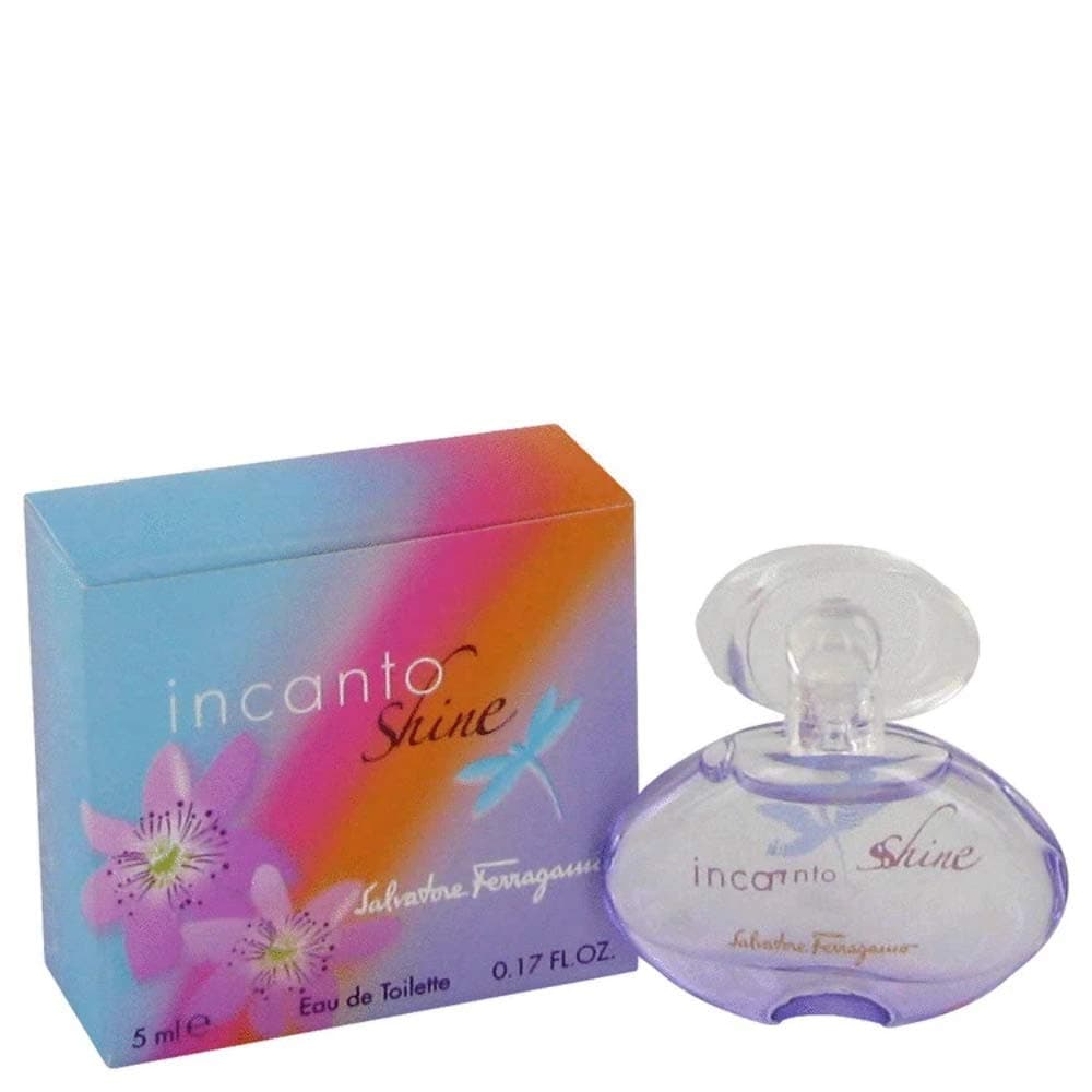 Incanto Shine by Salvatore Ferragamo for Women 0.17 oz Eau de Toilette Miniature Collectible