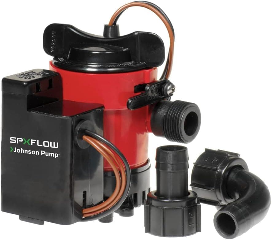Johnson Pump Johnson Pump 500GPH Auto Bilge Pump 3/4" 12V Mag Switch