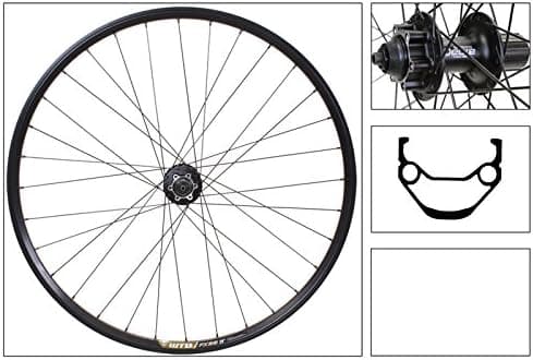 WTB FX28 29er Disc Rear Wheel, Shimano M525 9-Speed Hub, QR, Black