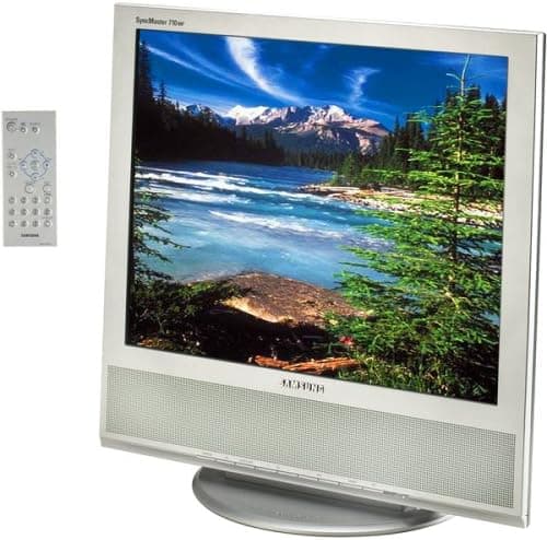 SAMSUNG SyncMaster 710MP 17" LCD Monitor with TV Tuner -Silver