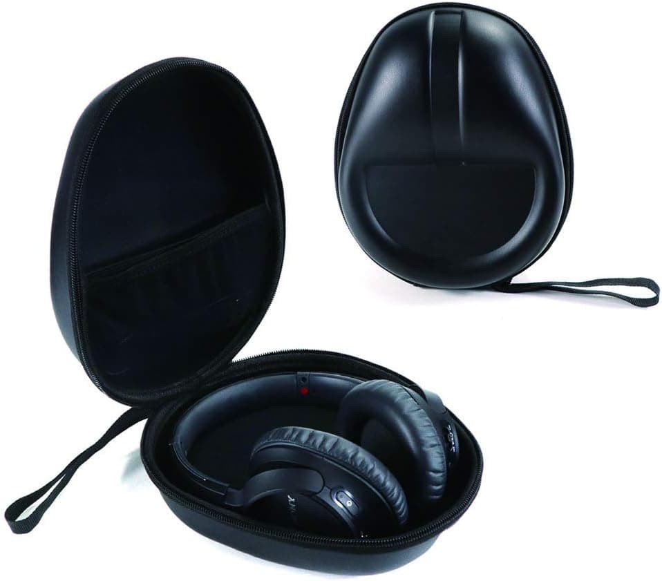 Carrying Bag Cover Case for Sony WH-CH700N WH1000XM2 WH1000XM3,Sony MDRXB650BT/B, iFecco, Picun P7, BestGot, Sound Intone CX-05, Leesentec T1 Wireless Bluetooth Headphone (Black)