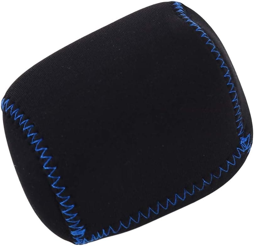 Firecolor Fishing Casting Reel Cover Protective Storage Bag Spinning Reel Pouch (Black)