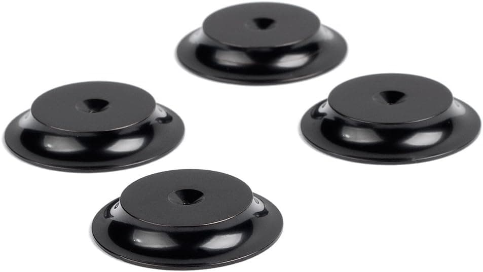 Sonic Saucers - Isolation Discs - Set of 4 - Black by AUDIO ADVISOR