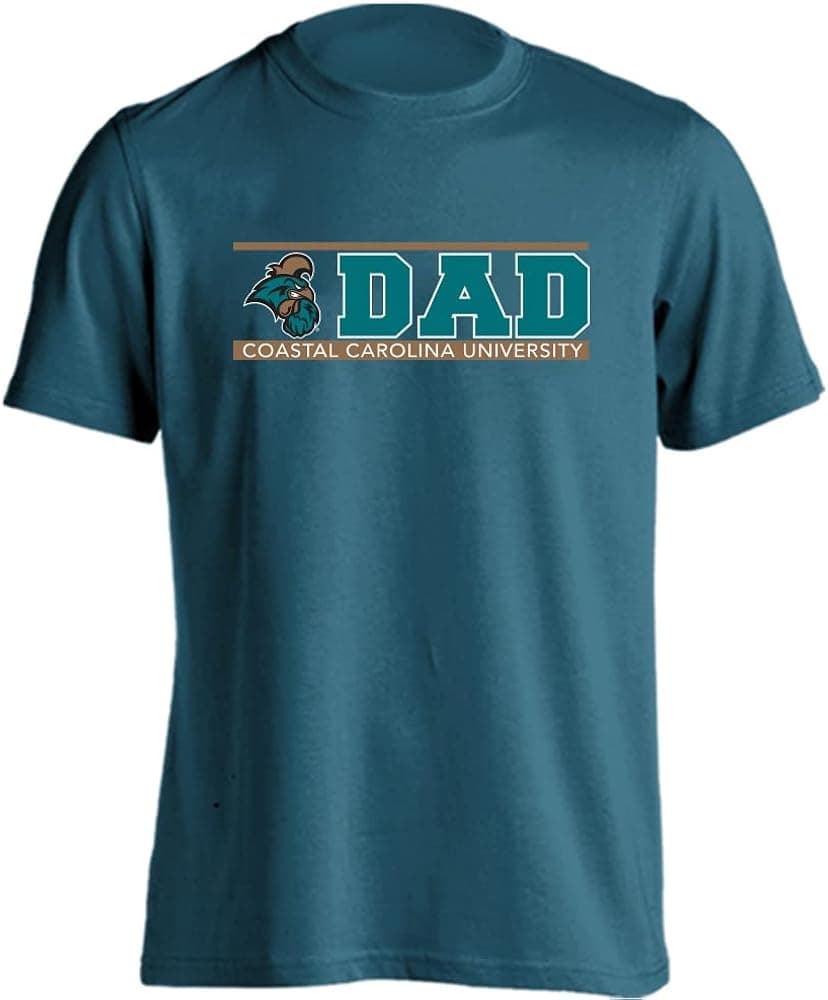 Coastal Carolina Chanticleers Dad Proud Parent T-Shirt
