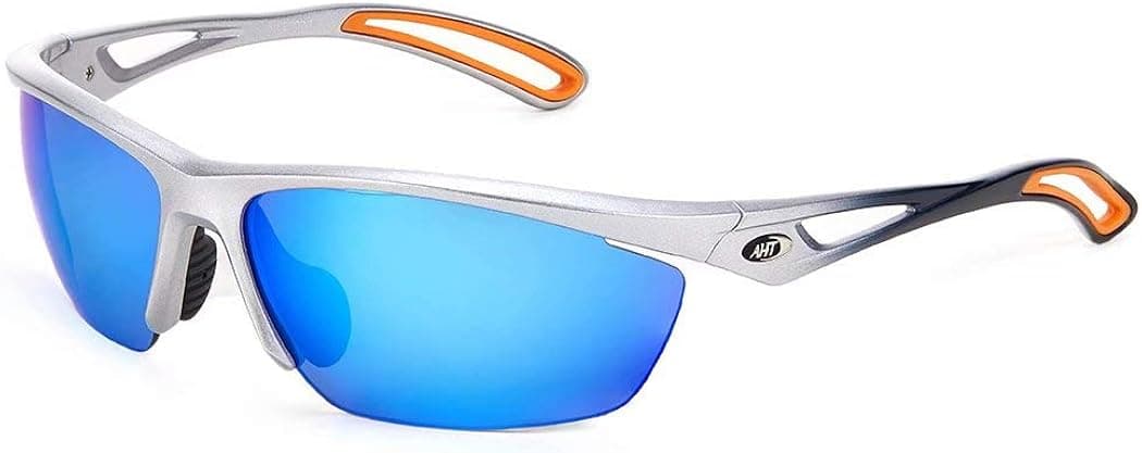 AHT Polarized Sports Sunglasses For Men Women – Running Cycling Fishing Driving Golf