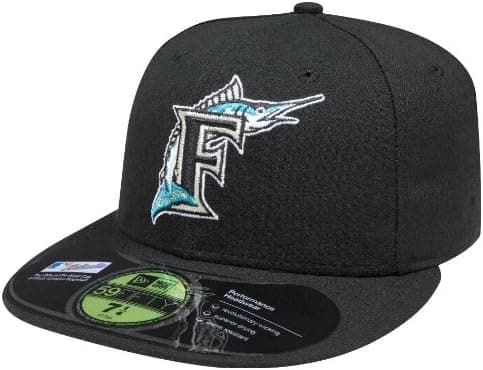 MLB Florida Marlins Authentic On Field Game 59FIFTY Cap