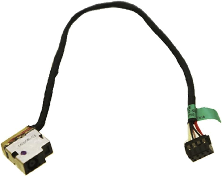 LYPCTECH CB015 Unitque AC DC-in Power Jack with Cable Harness Connector Socket for HP Pavilion P/N: 709802-YD1 CBL00360-0150 719859-001 709802-SD1 15-E073EA 709802-FD1.