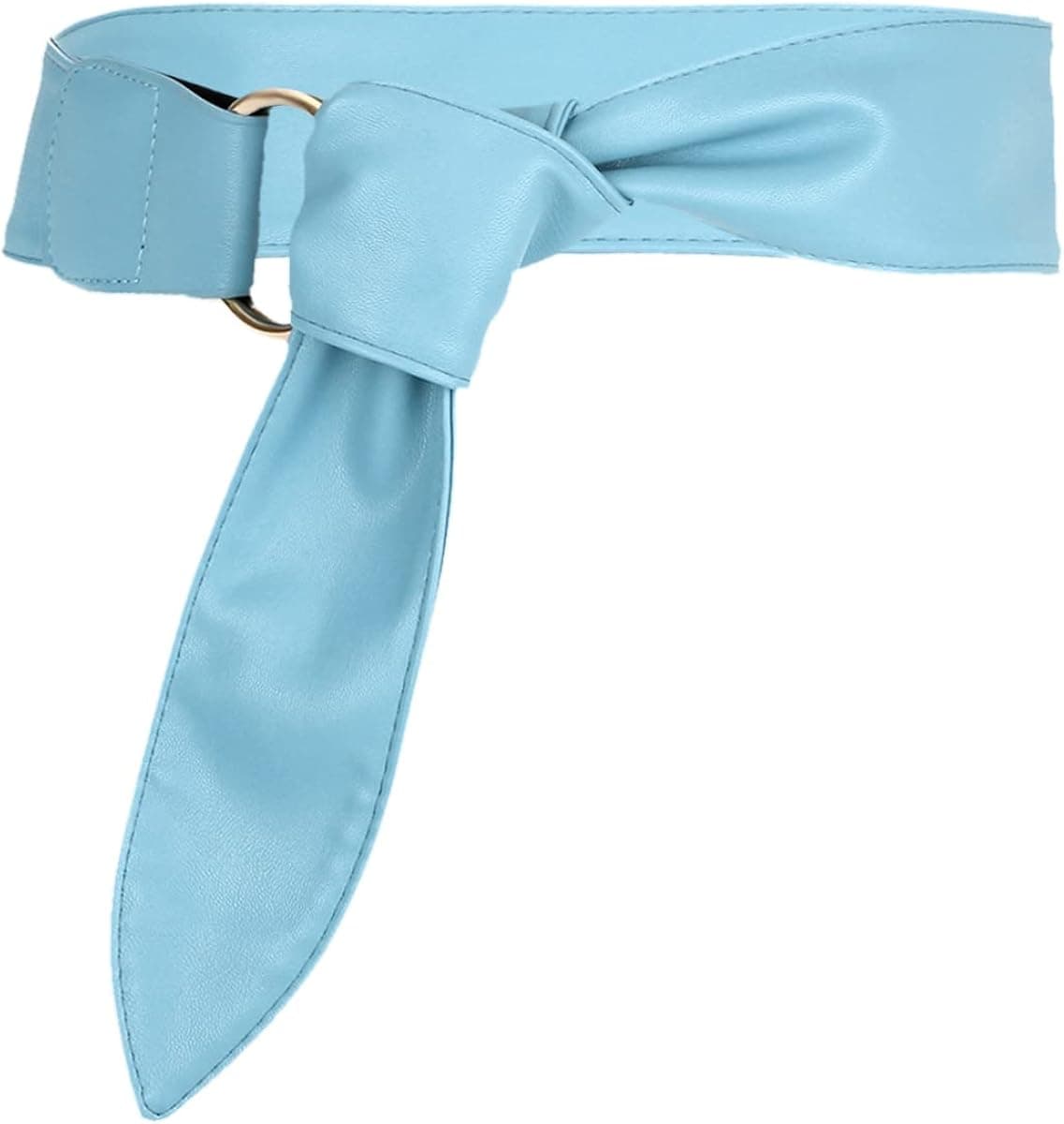 Samtree Dress Belt for Women,Solid Color Double D Ring Cinch Waistband