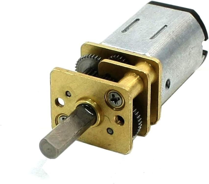 YXQ DC 12V 100RPM Torque Gearbox Motor N20 Metal Material Micro Gear Box JA12-N20