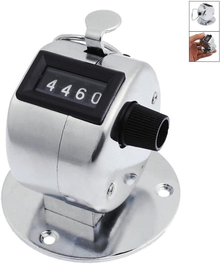 FuzzyGreen Handheld Tally Counter, Mechanical Palm Unisex Online Whats Clicker Counter