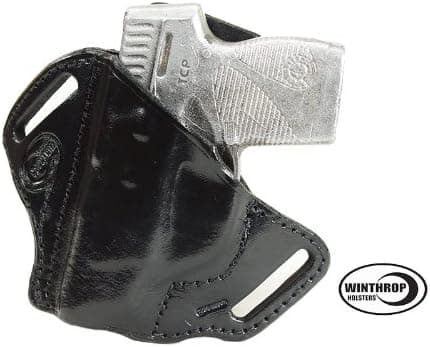 Taurus 738 TCP NO Laser OWB Shield Holster Left Hand Black - 0543