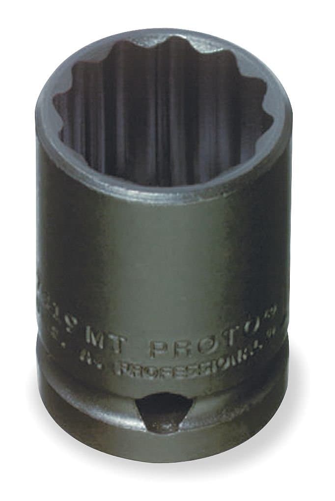 Proto Impact Socket, 1/2 in Dr, 21mm, 12 pt