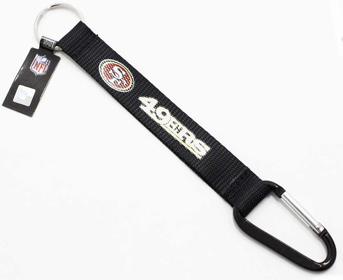 aminco NFL unisex-adult Carabiner Keychain