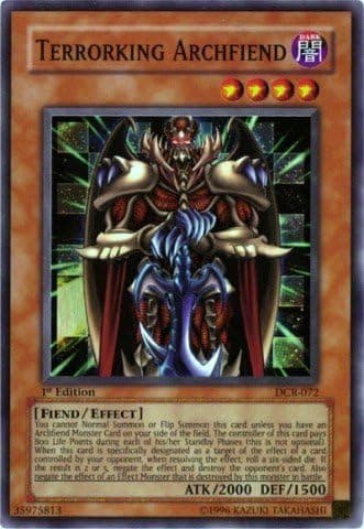 Yu-Gi-Oh! - Terrorking Archfiend (DCR-072) - Dark Crisis - Unlimited Edition - Super Rare